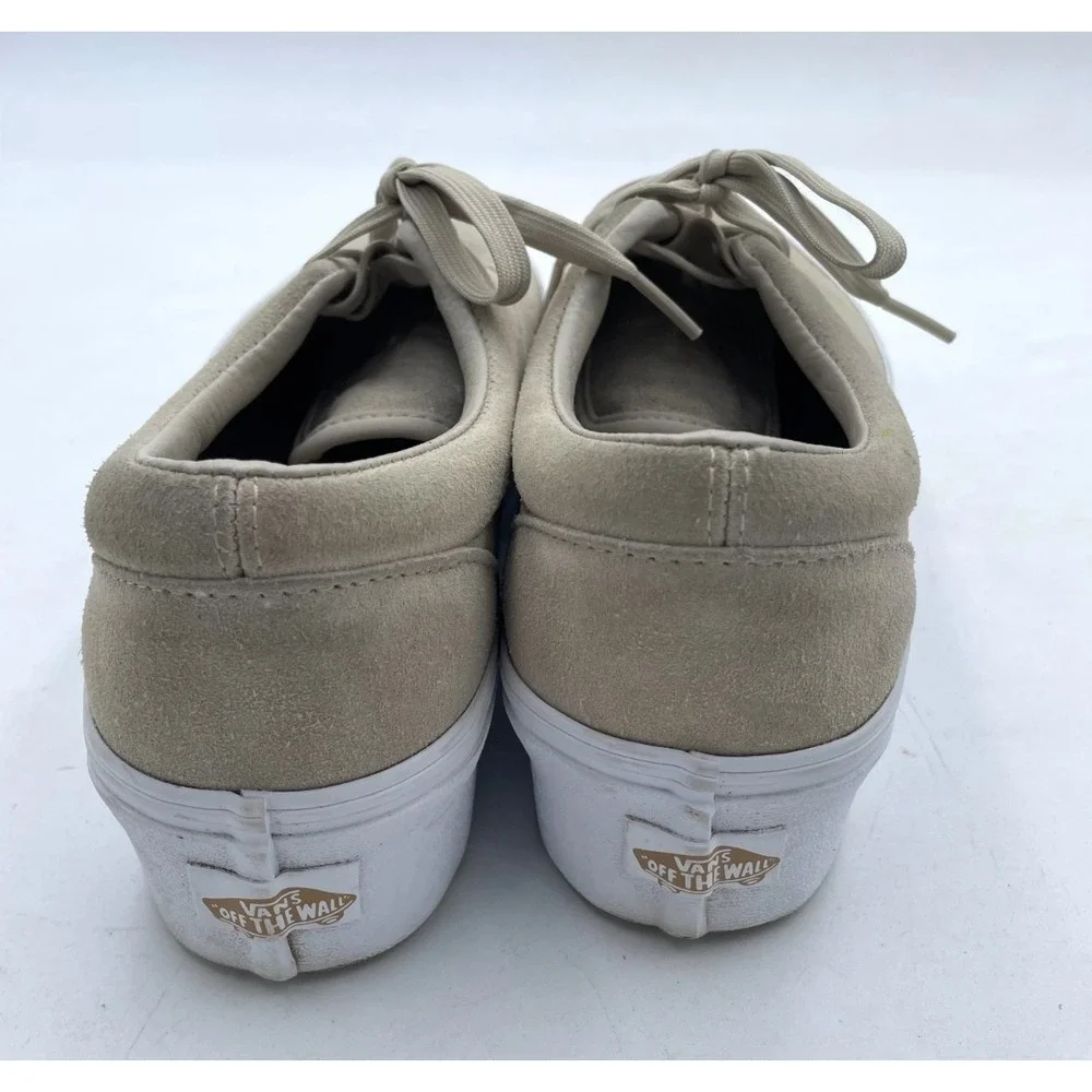 VANS Old Skool Off The Wall Unisex Platform‎ Sneakers Sz W10 /M 8.5 Beige| Tan